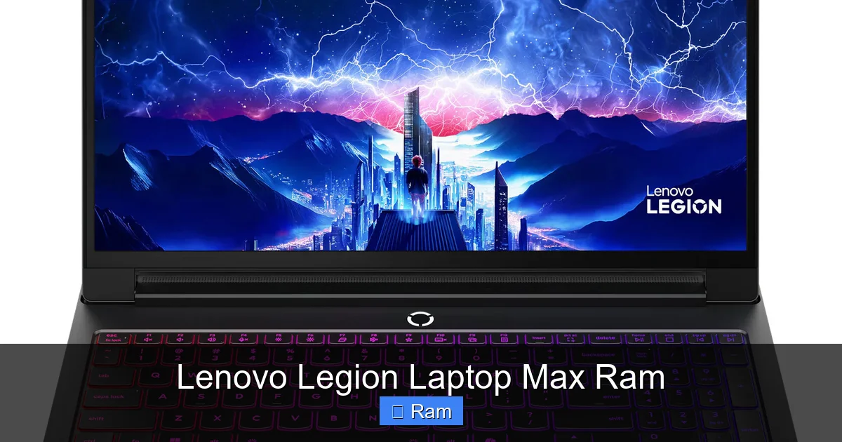 Lenovo Legion Laptop Max Ram