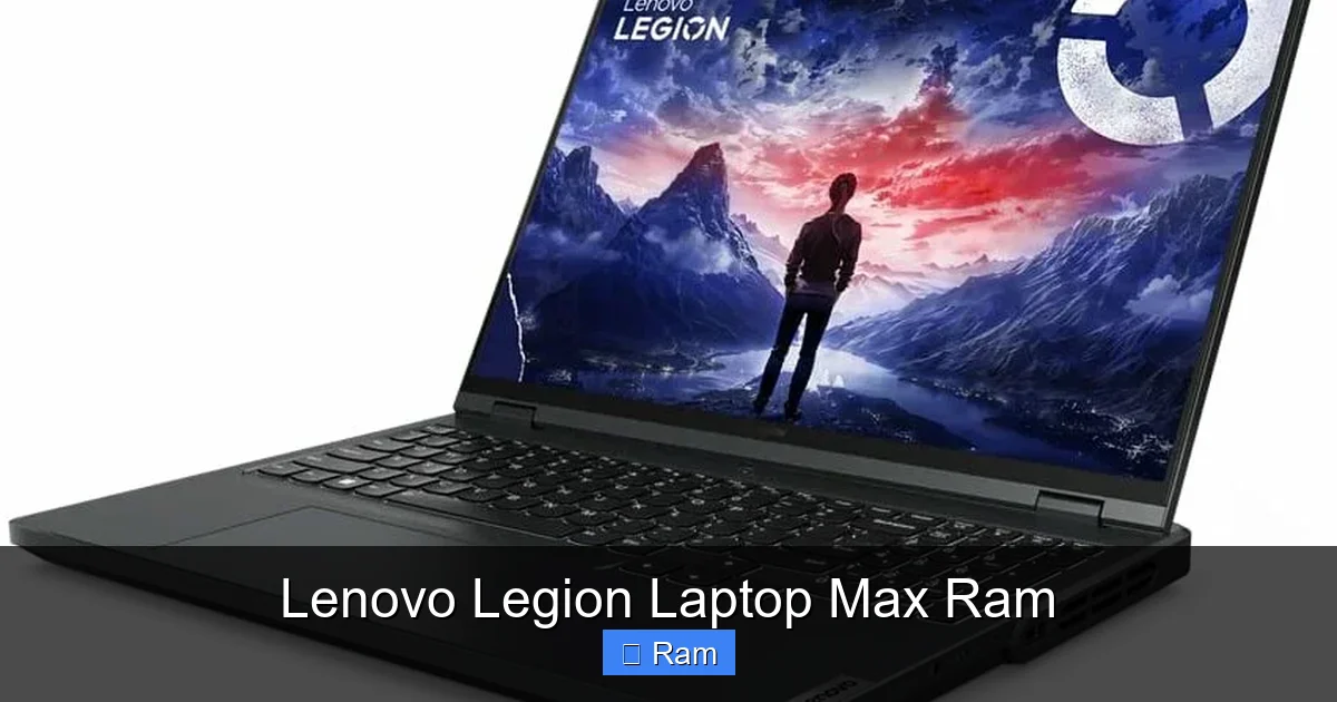 Lenovo Legion Laptop Max Ram