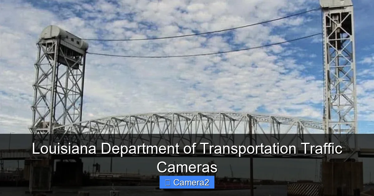 Louisiana Department of Transportation Traffic Cameras
