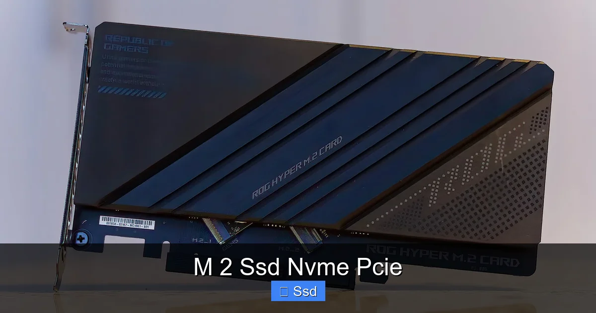 M 2 Ssd Nvme Pcie
