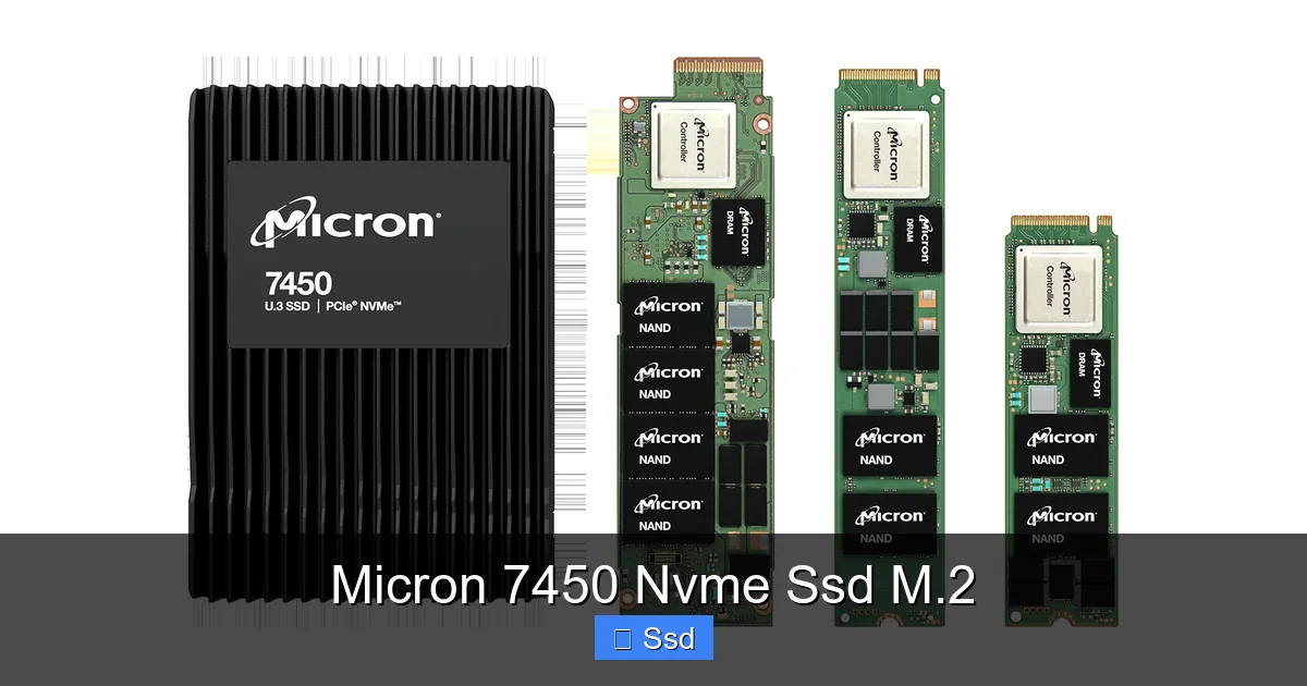 Micron 7450 Nvme Ssd M.2