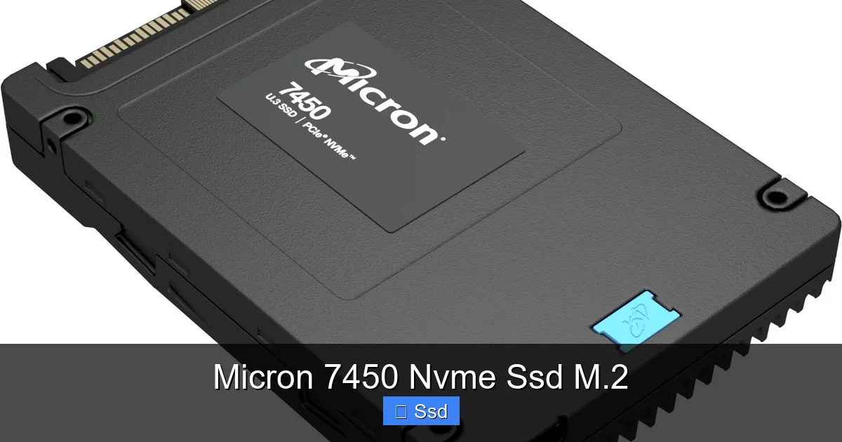 Micron 7450 Nvme Ssd M.2