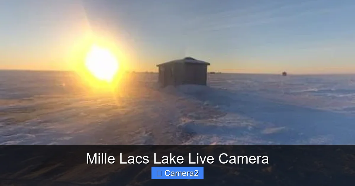 Mille Lacs Lake Live Camera