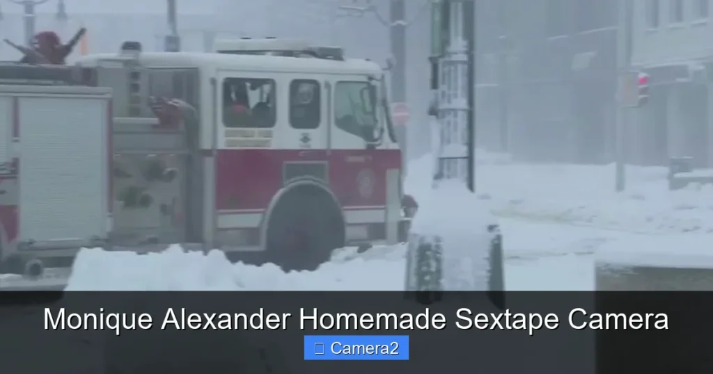 Monique Alexander Homemade Sextape Camera