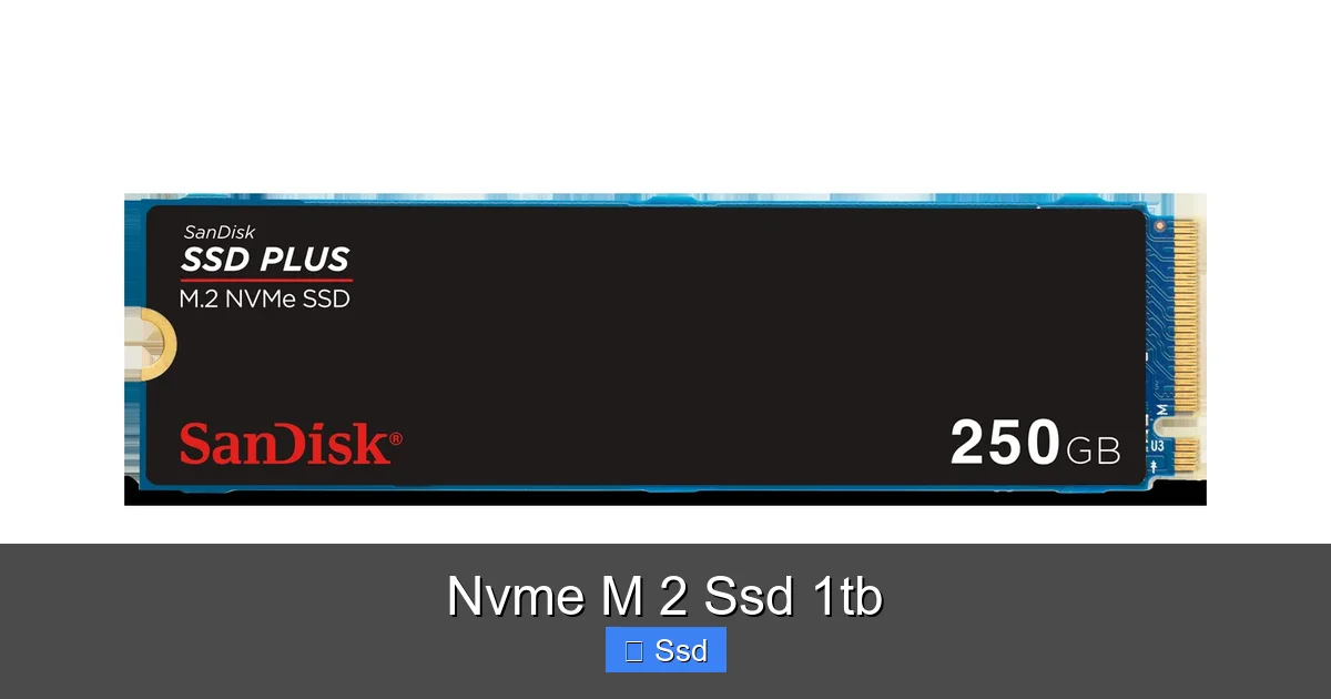 Nvme M 2 Ssd 1tb