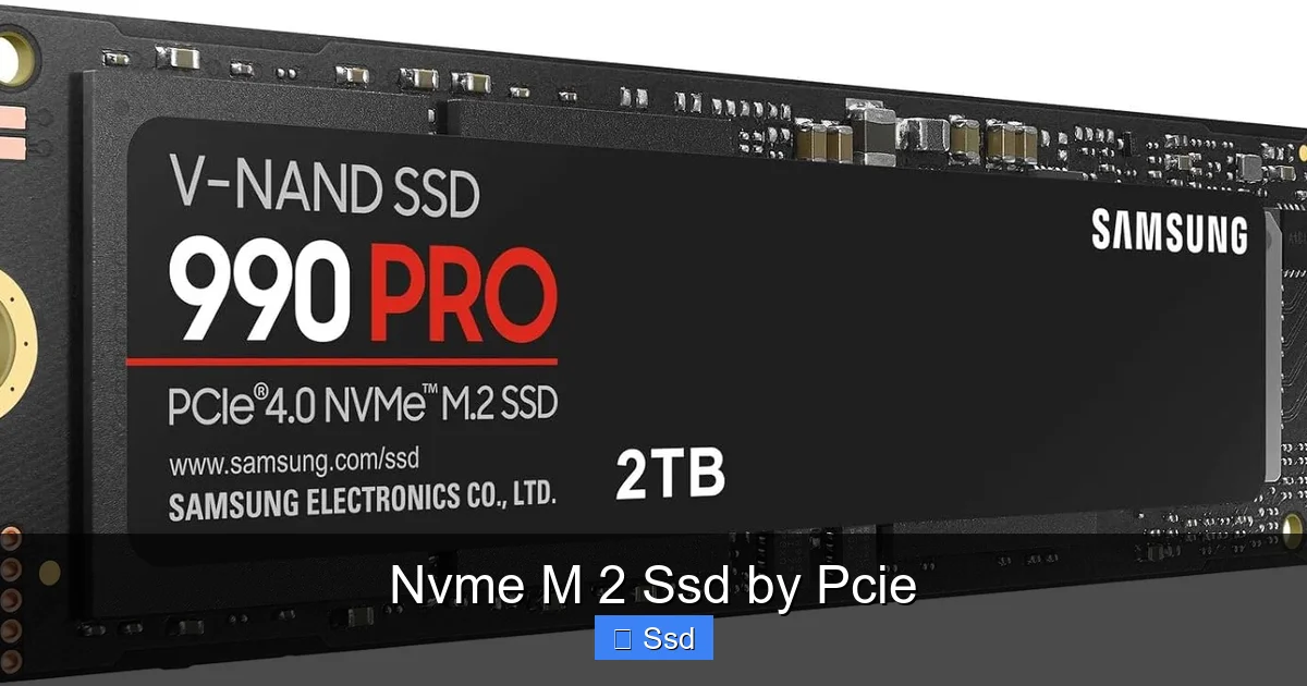 Nvme M 2 Ssd by Pcie