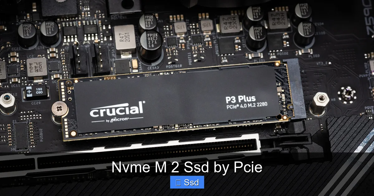 Nvme M 2 Ssd by Pcie