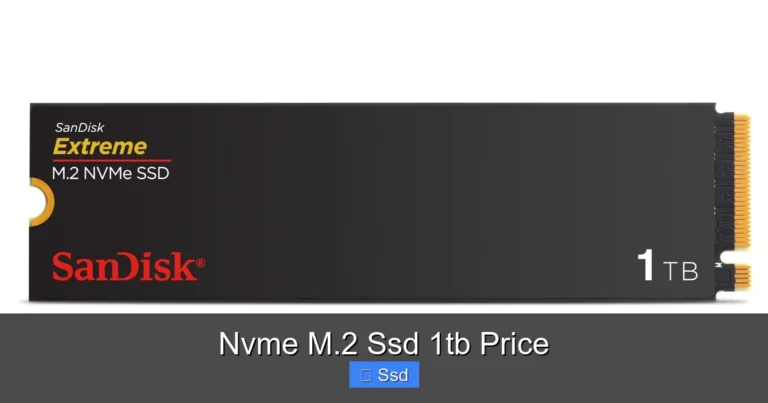 Nvme M.2 Ssd 1tb Price