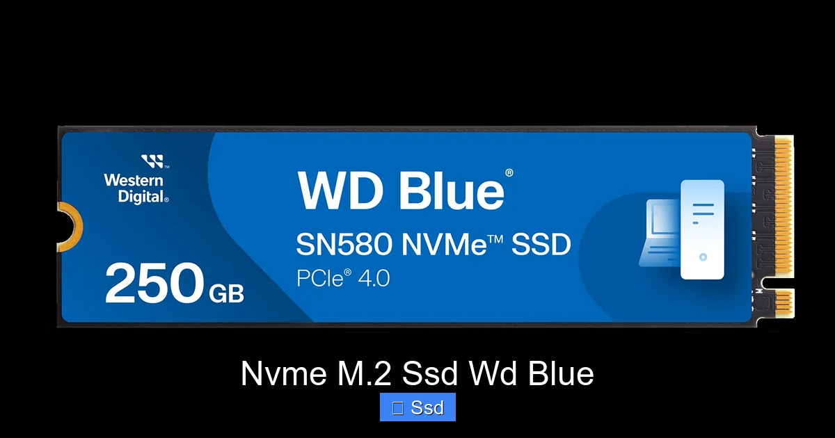 Nvme M.2 Ssd Wd Blue