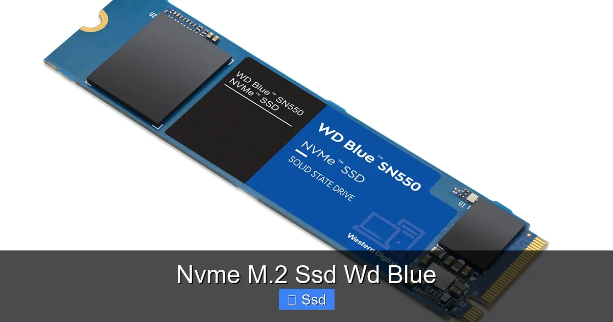 Nvme M.2 Ssd Wd Blue