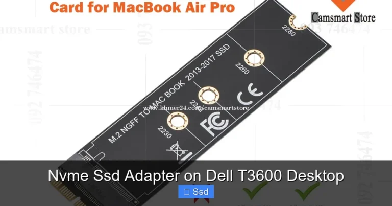 Nvme Ssd Adapter on Dell T3600 Desktop