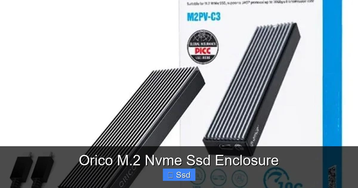 Orico M.2 Nvme Ssd Enclosure