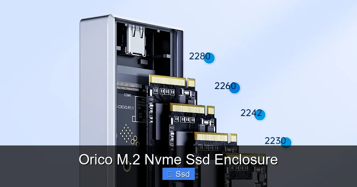 Orico M.2 Nvme Ssd Enclosure