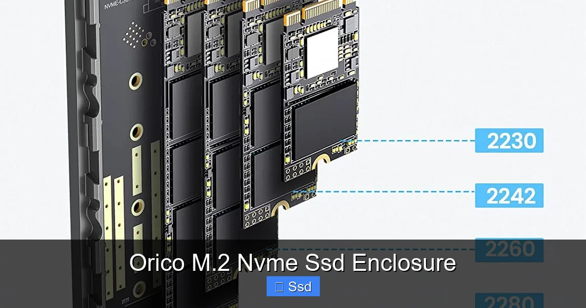 Orico M.2 Nvme Ssd Enclosure