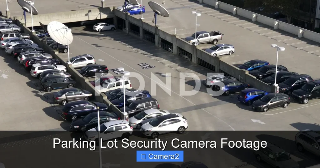 Parking Lot Security Camera Footage