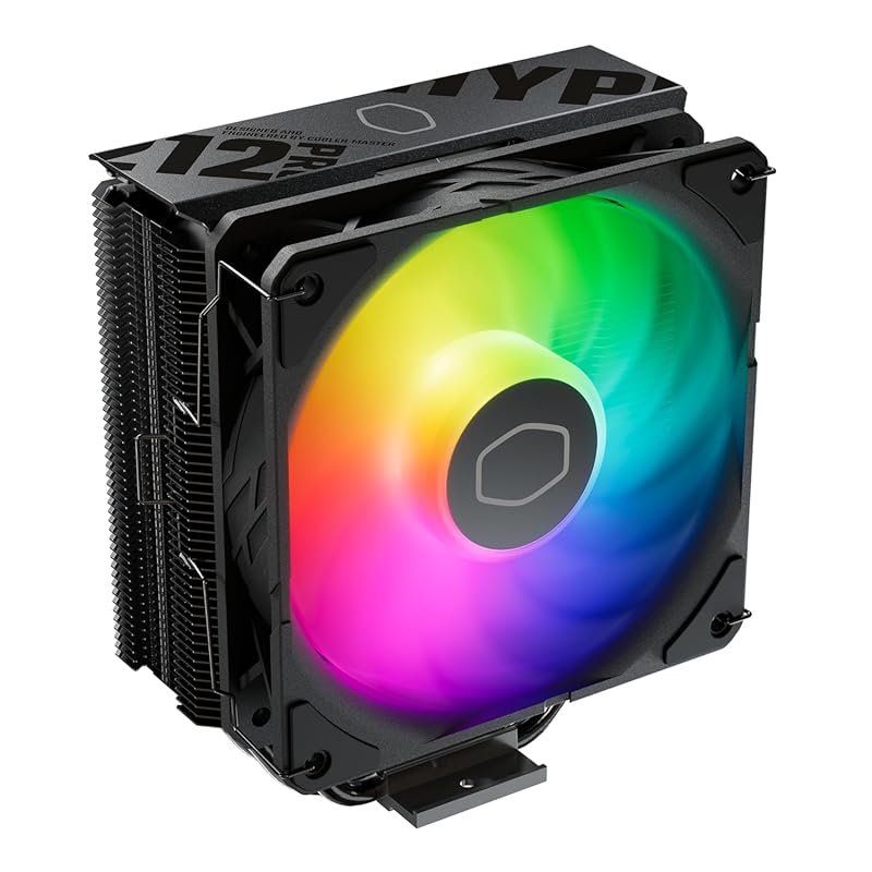Cooler Master Hyper 212 PRO ARGB CPU Air Cooler with 120mm PWM Fan, 4