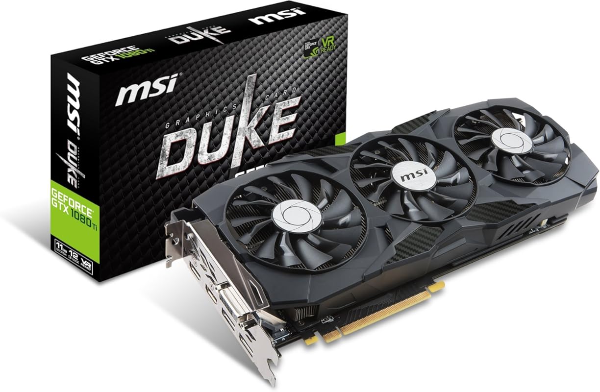 MSI Gaming GeForce GTX 1080 Ti 11GB GDRR5X DirectX 12 352-bit VR Ready