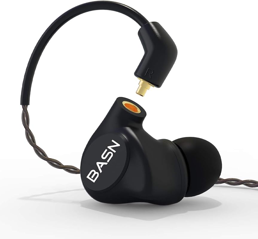 BASN Metalen 4-Driver Noise Isolating IEMs with Detachable MMCX Cables