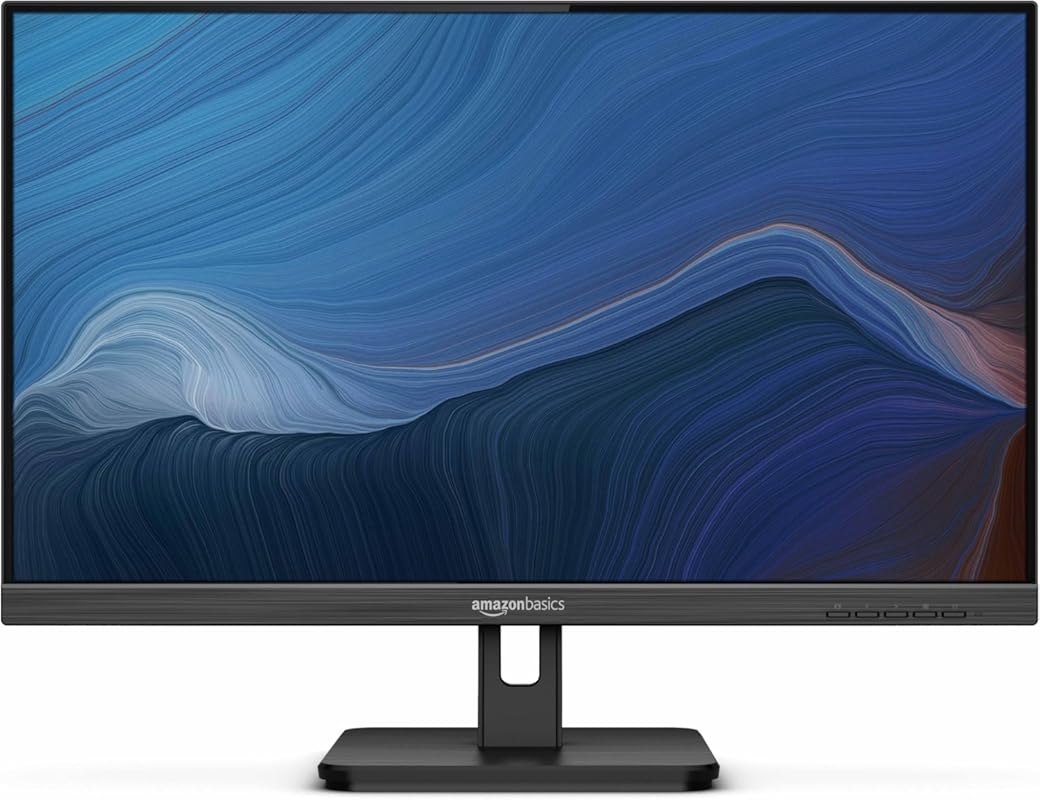 Amazon Basics 24-Inch Full HD IPS Monitor, 75Hz, 1080p, HDMI/DisplayPo