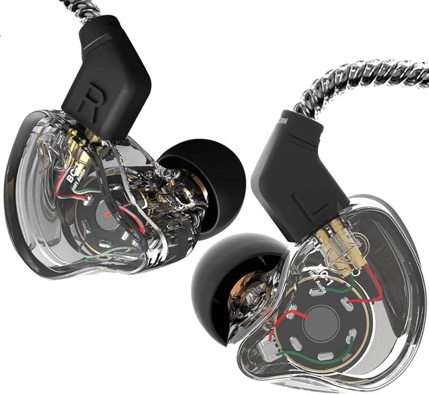 CCZ Yinyoo Melody IEM Without Microphone, 1DD+1BA Hybrid Drivers, Ear