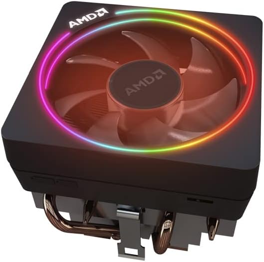 AMD Wraith Prism CPU cooler with RGB-controlled illumination for AMD A