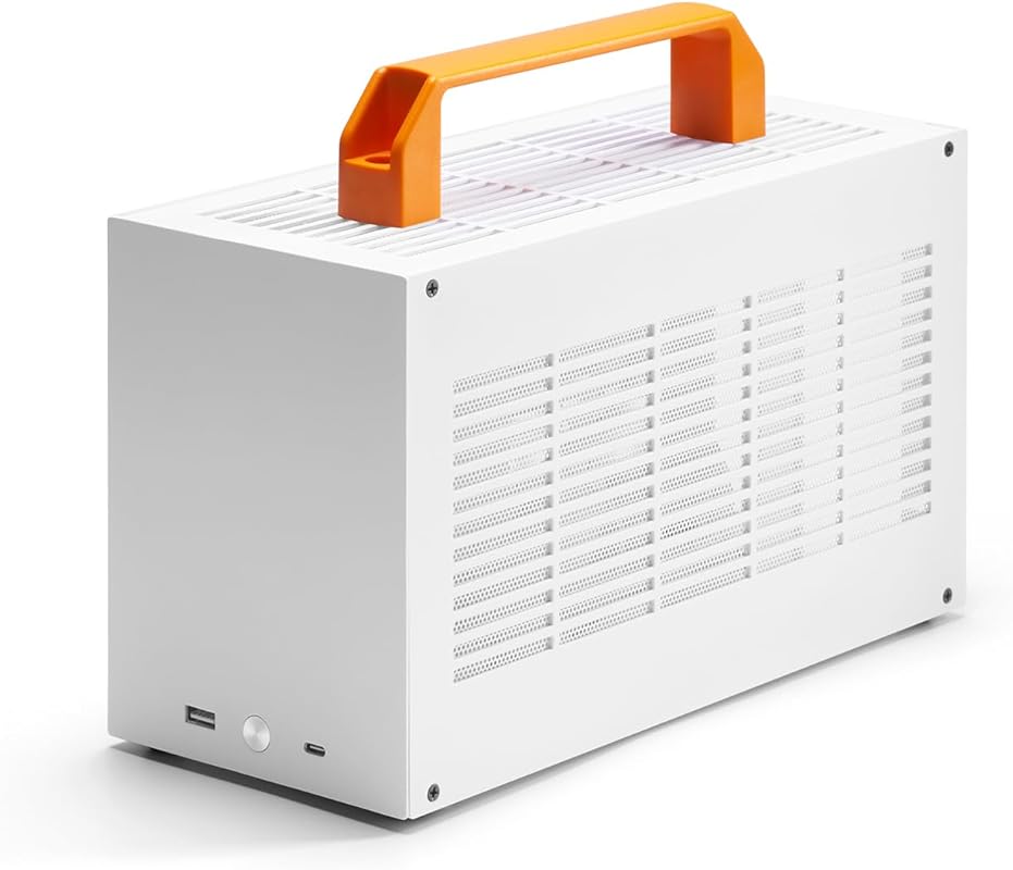 K49 Portable Mini-ITX Gaming Case – 7L, 56mm CPU Cooler, 300mm GPU, SF