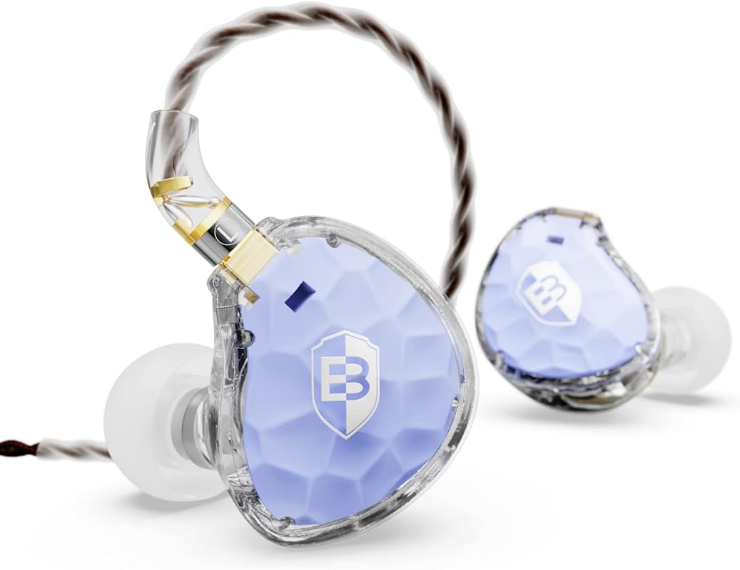 BASN ASONE 14.2mm Planar Driver IEMs with Two Detachable MMCX Cables f