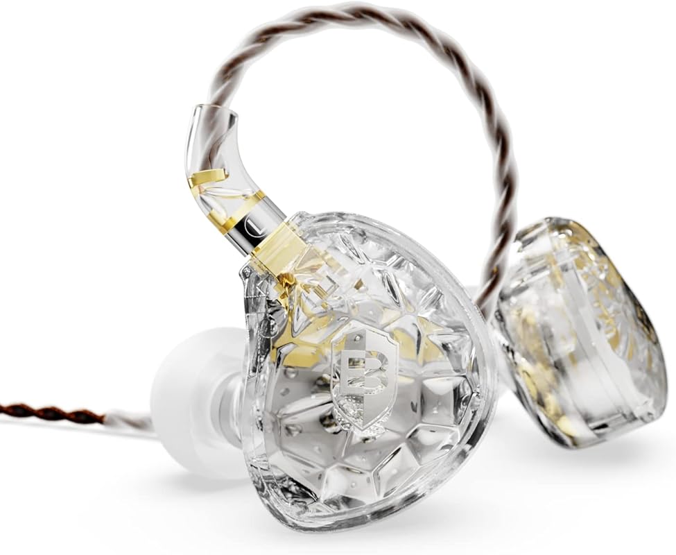 BASN ASONE Planar Diaphragm IEMs with Dual Detachable MMCX Cables for