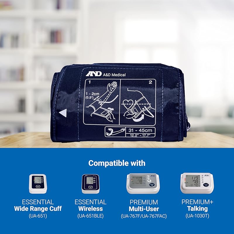 A&D Medical Large Replacement Blood Pressure Cuff (12.2