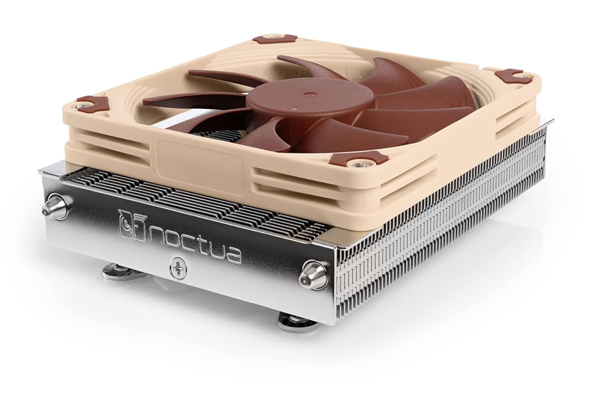 Noctua NH-L9a-AM5 Premium Low-Profile CPU Cooler for AMD AM5 – Brown, 