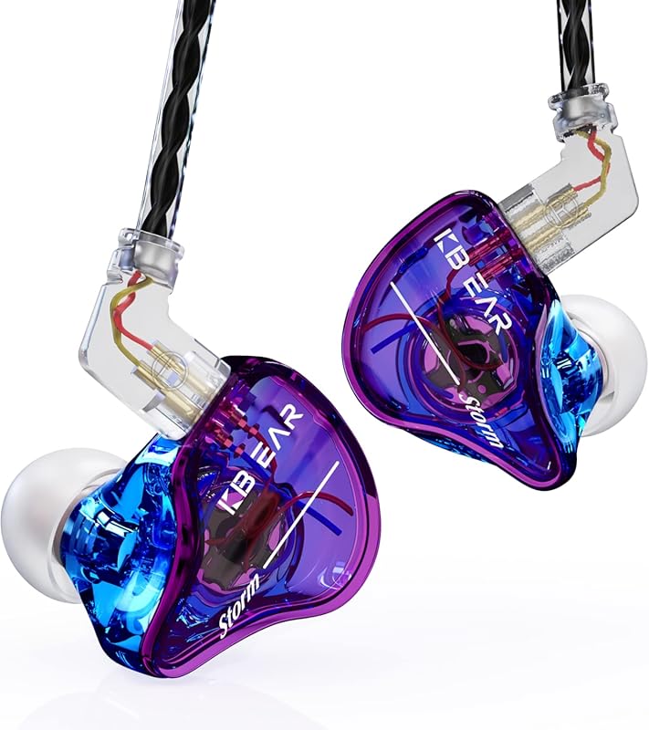 YINYOO KBEAR Storm Professional In-Ear Monitor Earphones for Singers,