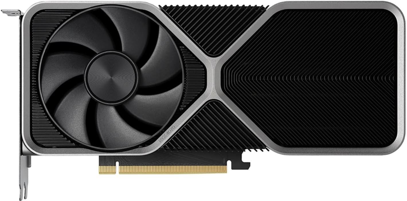 NVIDIA GeForce RTX 4070 Founder's Edition Graphics Card in Titanium an