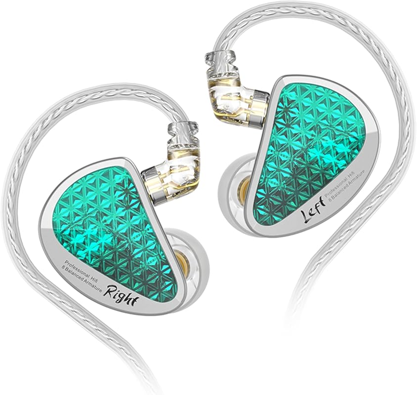 CCA KZ AS16 PRO IEMs, 16BA Balanced Armature Drivers, HiFi Clarity Sou