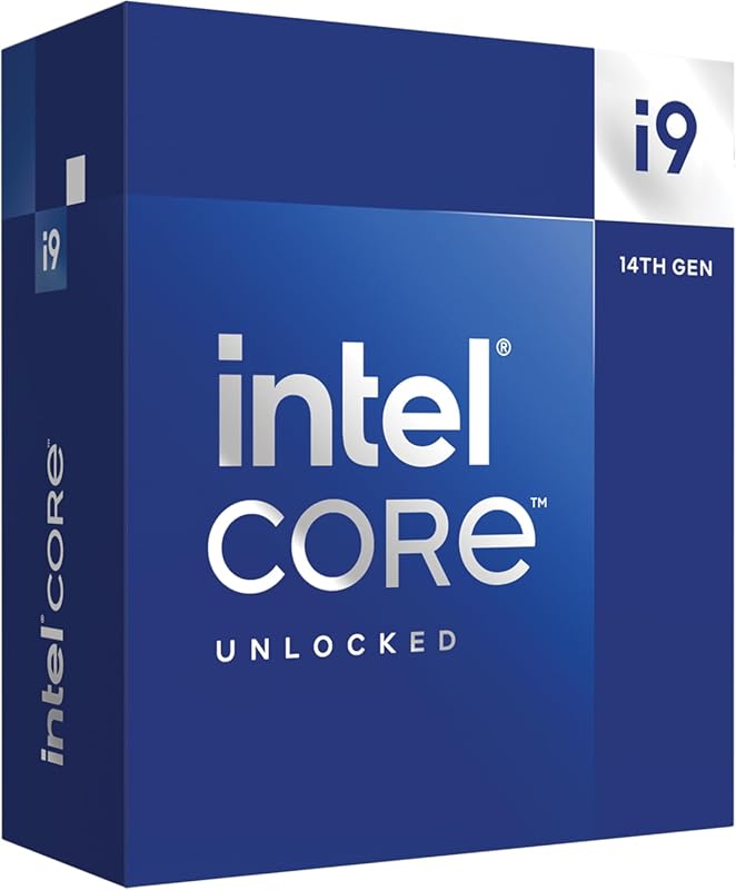 Intel Core i9-14900K Desktop Processor with 24 Cores, 32 Threads, Up t
