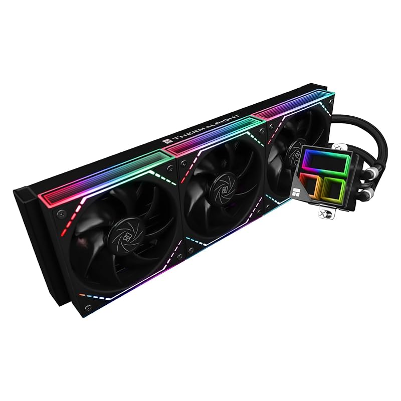 Thermalright Frozen Infinity 360 Black Liquid CPU Cooler with Triple P