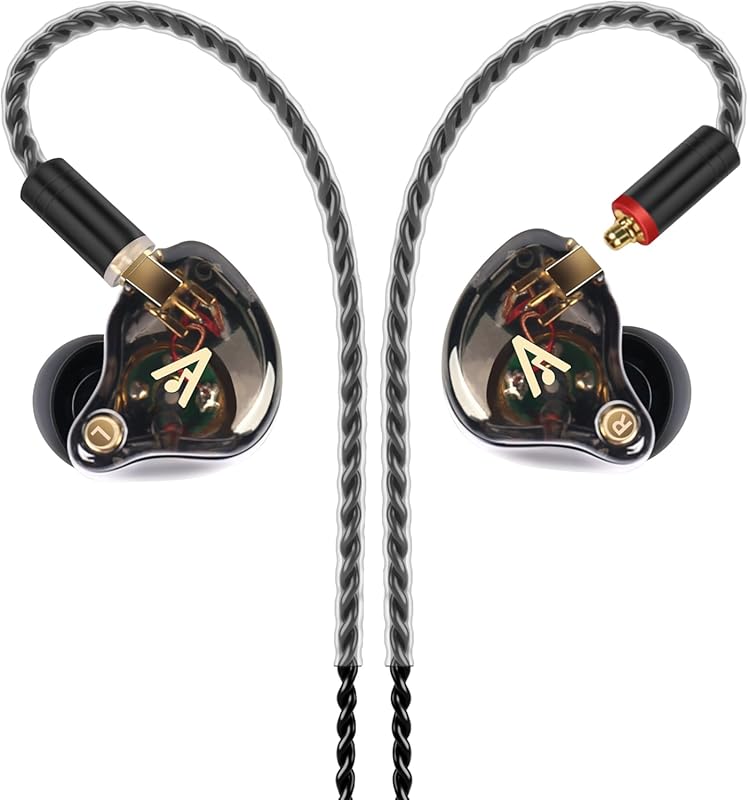 Vibes 202 Wired Earbuds HiFi In-Ear Monitor Headphones with Profession