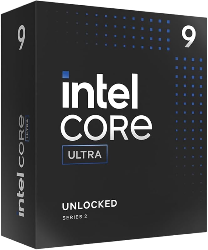 Intel Core Ultra 9 285K 24-Core CPU (8P+16E), 24 Threads, 5.7GHz, 40MB