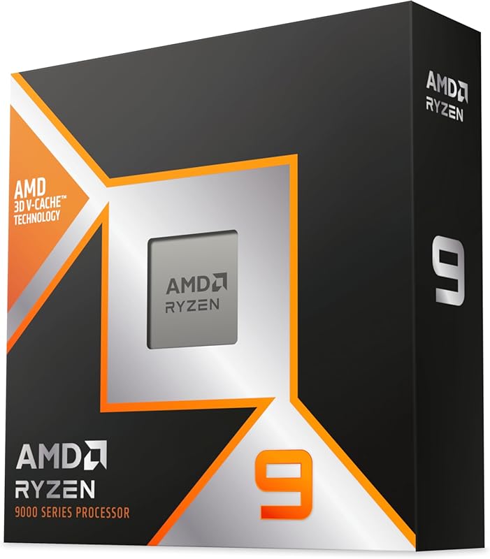 AMD Ryzen 9 9950X3D 16-Core Desktop Processor for High-Performance Gam