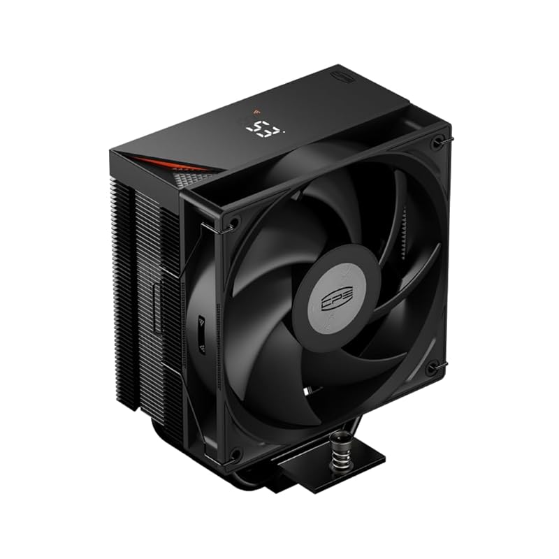 PCCOOLER CPS RT400 Digital BK CPU Cooler with Digital Display, 4 Heat 