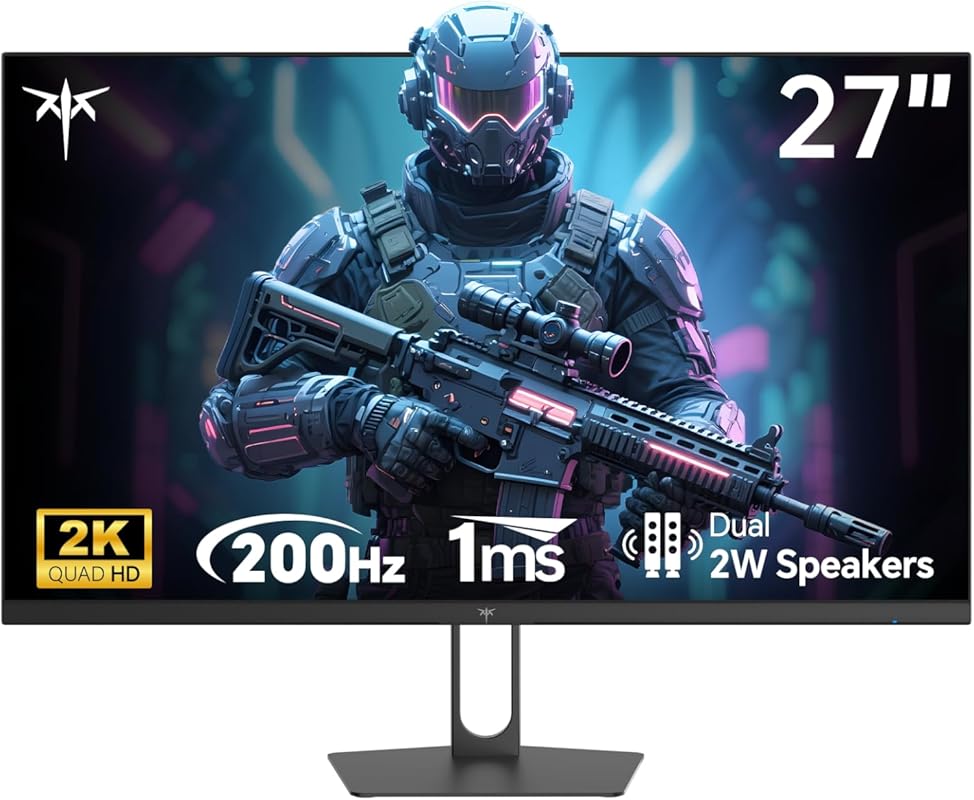 KTC H27T22C-3 27-inch Gaming Monitor: 210Hz, 1ms, IPS, Adaptive Sync,
