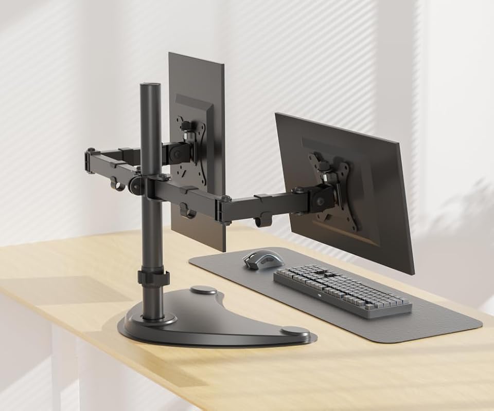 KS Doublesight Dual Monitor Stand with Two 24