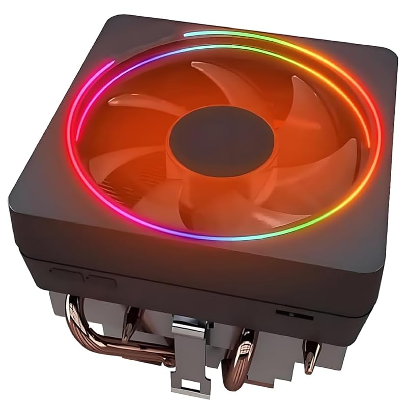 AMD Wraith Prism CPU Cooler 4-Pin PWM 95mm Fan Thermal Paste AMD AM5 A