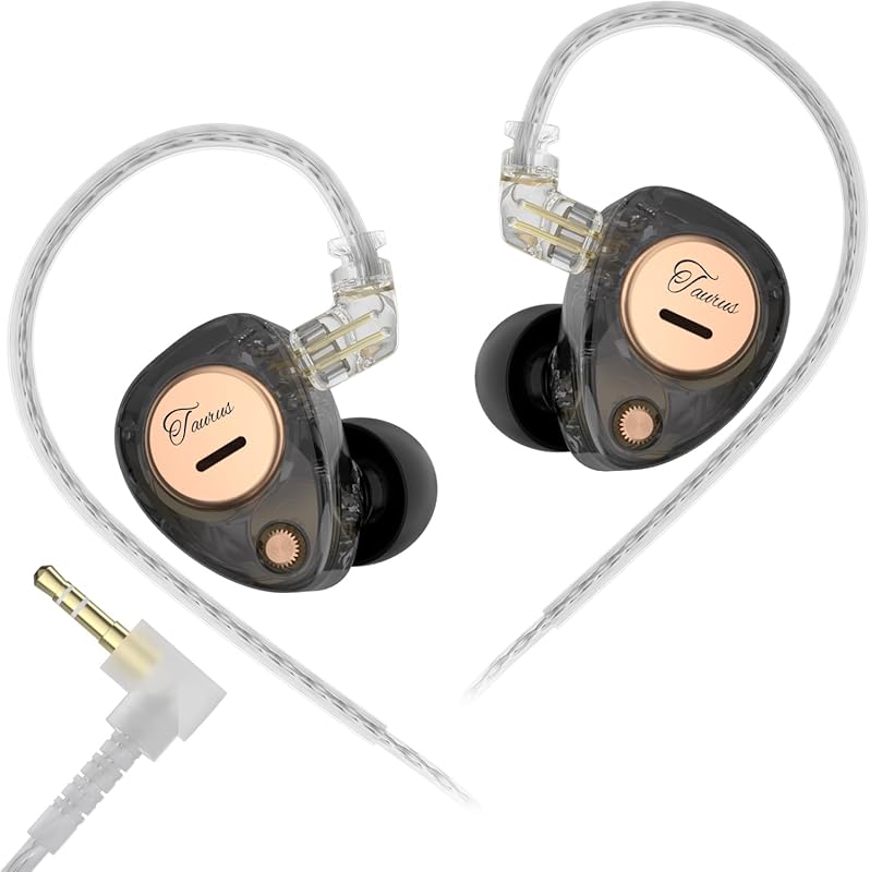 KZ Taurus Dual 8mm Dynamic Driver In-Ear Monitors: Powerful Bass, Nois