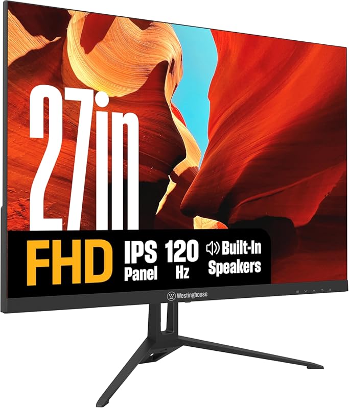 Westinghouse 27-inch Gaming Monitor 120Hz 1ms IPS 1080P FHD Adaptive S