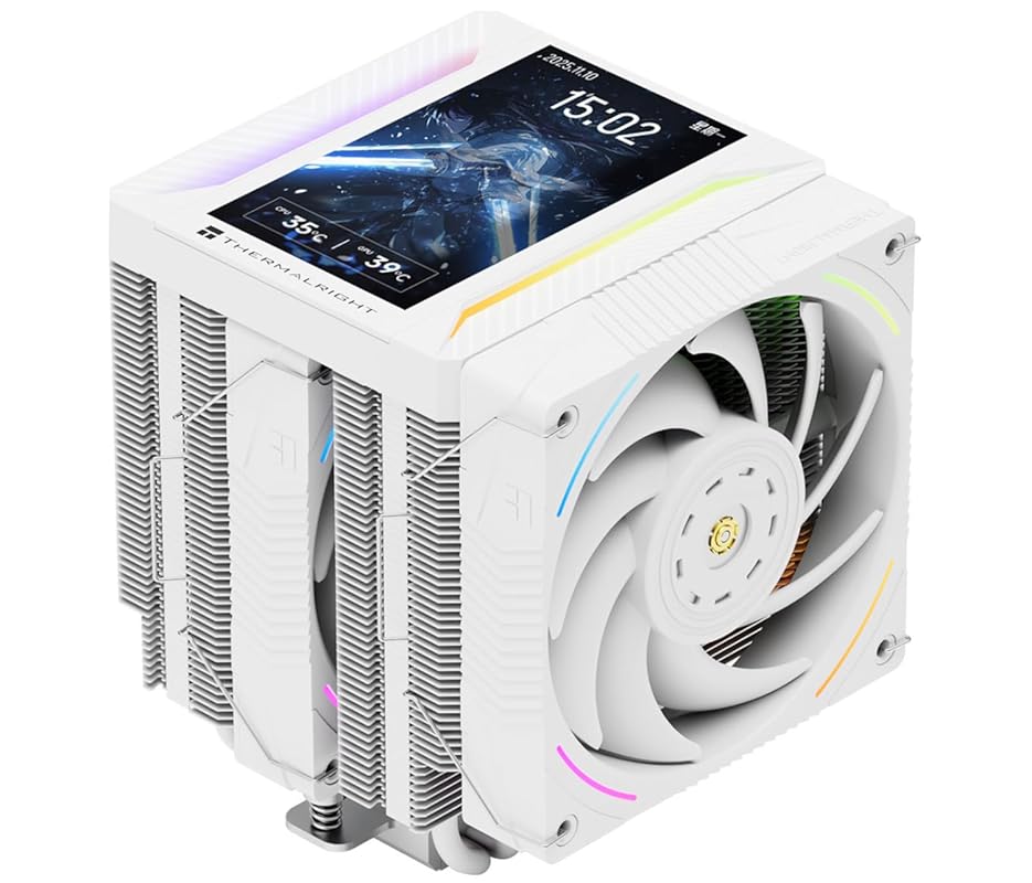 Thermalright Peerless Assassin 120 Vision MAX ARGB CPU Cooler with 5 I