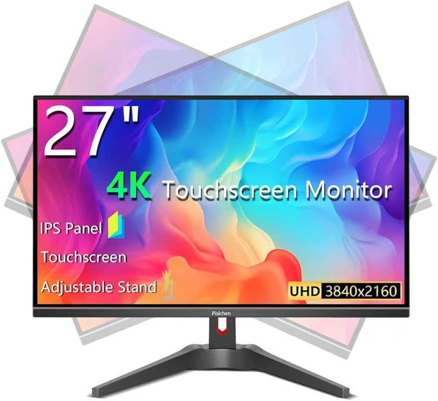 27-inch 4K UHD Touchscreen Gaming Monitor: IPS Panel, 400 Nits, Ultra-