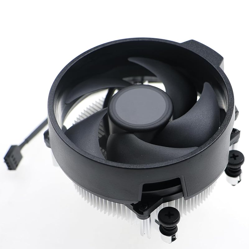 AMD Wraith Stealth CPU Cooler Socket AM4/AM5 Compatible Ryzen 5, Ryzen
