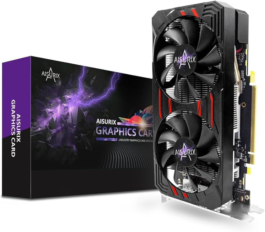 Kelinx AISURIX RX 580 Graphics Card, 2048SP, Real 8GB, GDDR5, 256 Bit,
