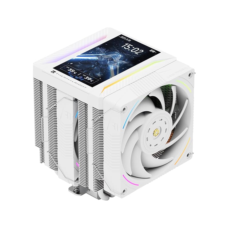 Thermalright Peerless Assassin 120 Vision MAX ARGB White: 2150RPM fan,