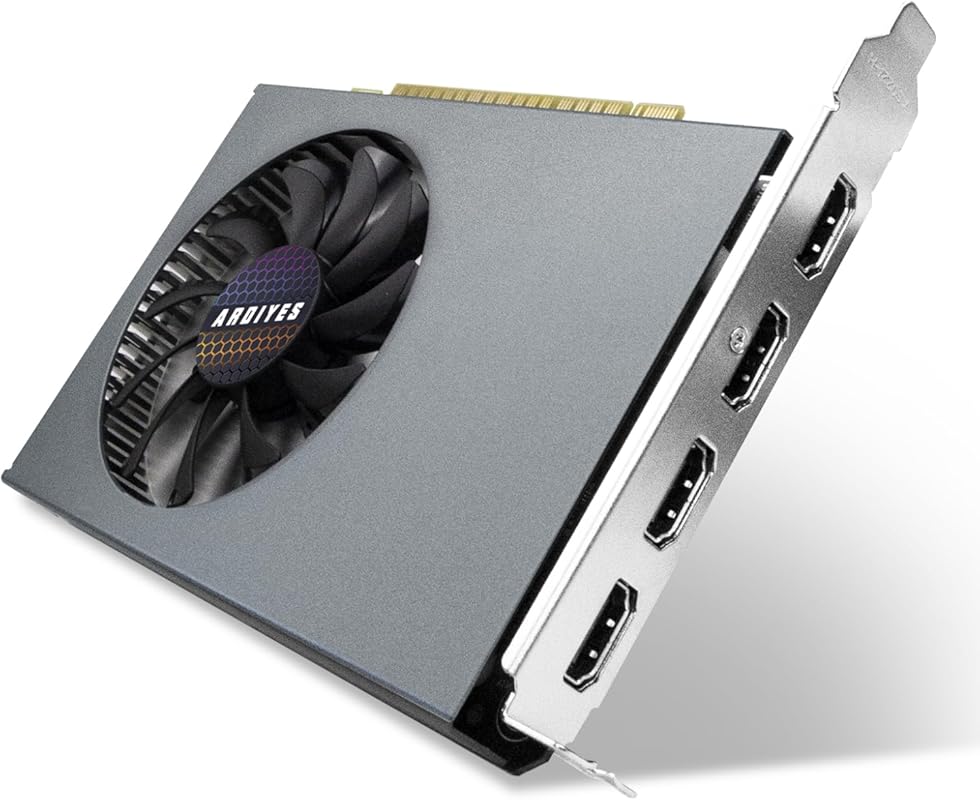 GT 730 4GB GDDR3 GPU 4X HDMI Graphics Card, 4 Independent Display Mult